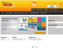 Tablet Screenshot of customrecall.com
